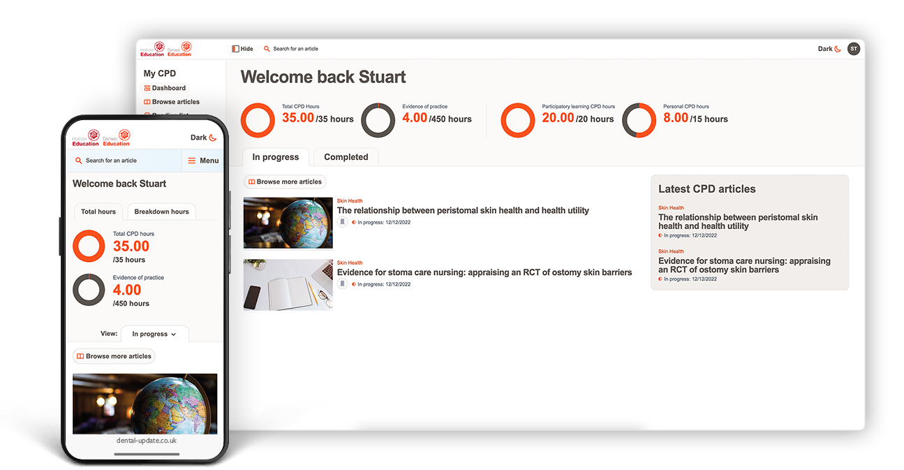 Continence Connect CPD portal